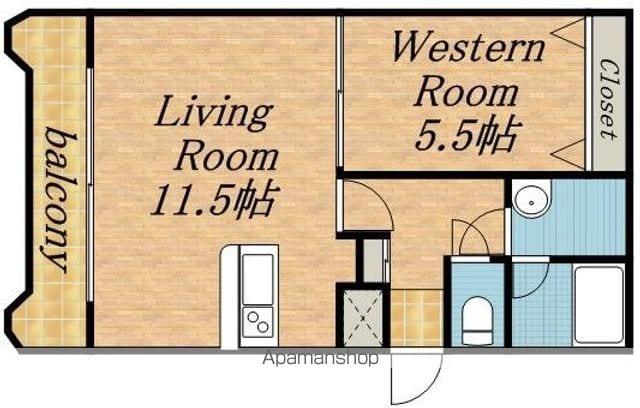 SーCOURT円山の間取り写真