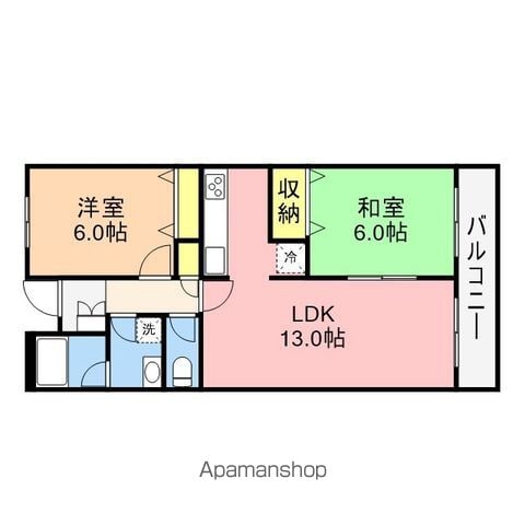 セントラルコート県庁前の間取り写真
