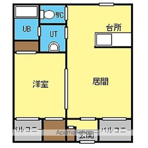 トレジャーキャッスル参番館の間取り写真