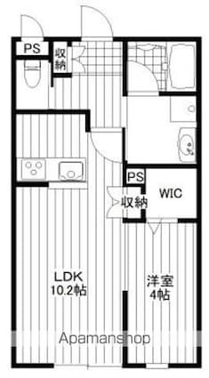 Ｎｅｓｔ　Ｍａｓｕｍｉ[1LDK/37.26m2]の間取図