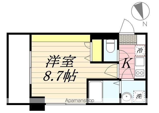 【ＰＯＮＤＭＵＭ　ＳＵＭＩＹＯＳＨＩの間取り】