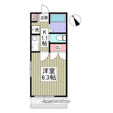 カレッジハウスVIの間取り写真