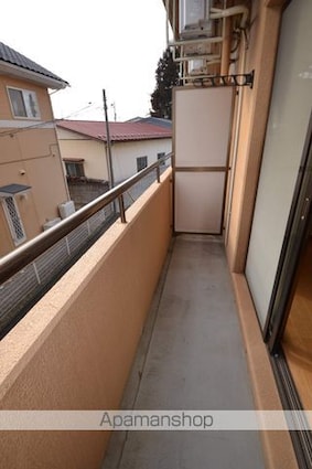 那須ガーデンマンションＡ[1K/27.54m2]のバルコニー