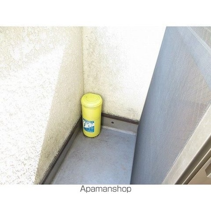 ちきゅうハウス[1R/22.15m2]のバルコニー