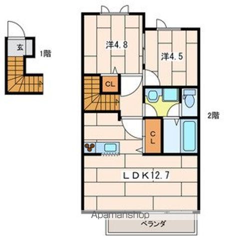 パセオ由比ガ浜の間取り