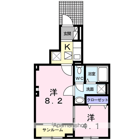 ベルフォーレの間取り