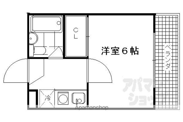 レオパレスナカイの間取り写真