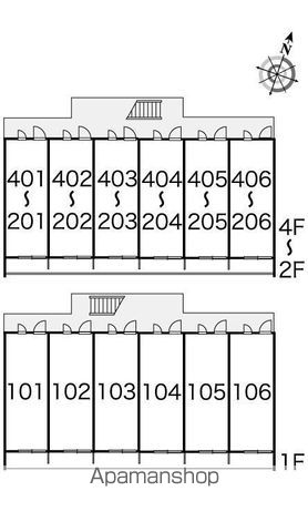 レオパレス銀河 301 ｜ 静岡県浜松市中央区東伊場１丁目5-16（賃貸マンション1K・3階・19.87㎡） その22