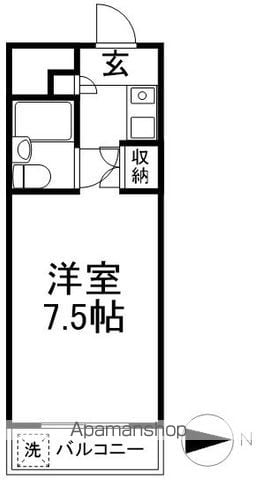 山中ハイツの間取り写真