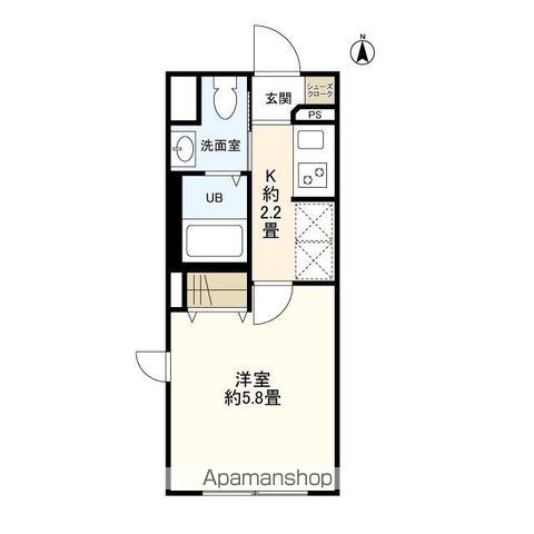 杉並区高井戸西のマンションの間取り