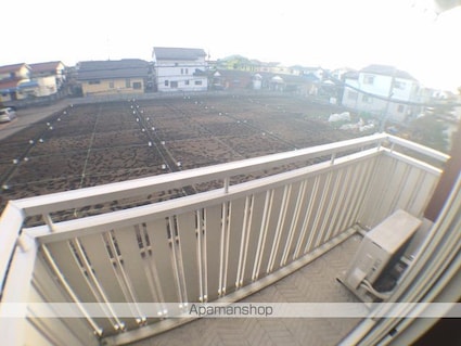 エーデルワイス[1K/25.44m2]のバルコニー