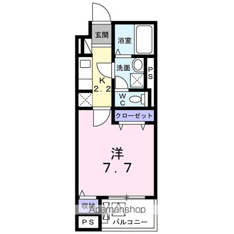 Ｋ．グランツの間取り