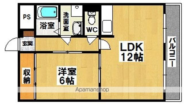 ハイツ水池の間取り写真