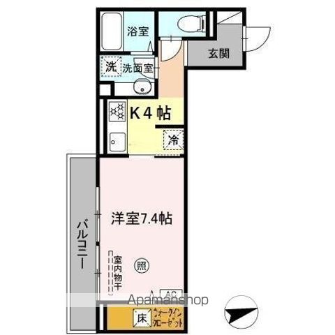 LUCE船越の間取り写真