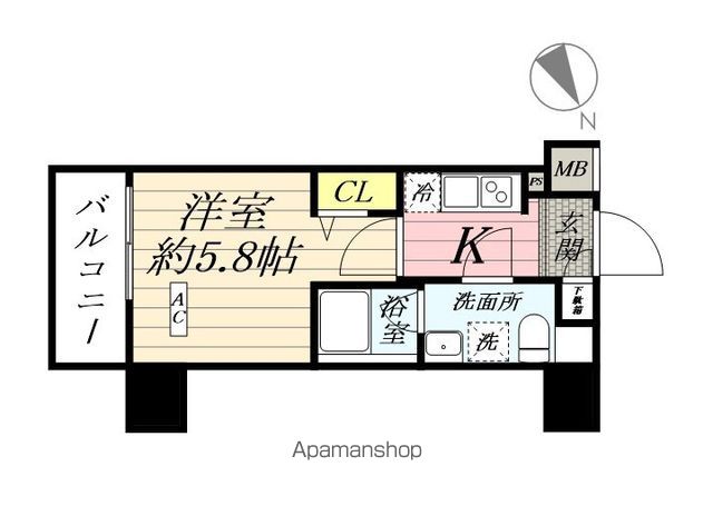 メインステージ横濱鶴見の間取り写真