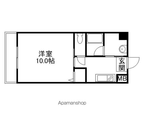 柳町Aマンションの間取り写真