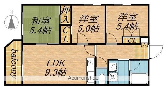 クレストテージ伏見の間取り写真