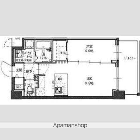 SーRESIDENCE江坂FOCALの間取り写真