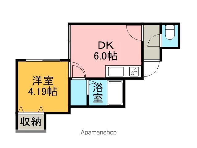 PLAZA 北斗の間取り写真