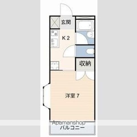 コーポ晃曜の間取り写真