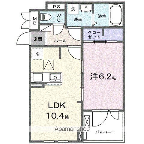 南松永町2丁目アパートの間取り写真