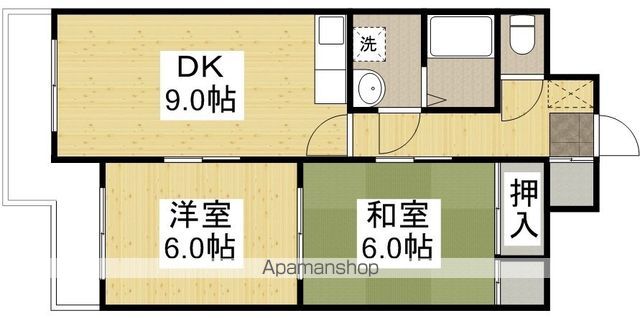エーデルハイムKの間取り写真