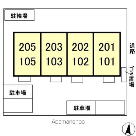 メゾン・サワ 105 ｜ 千葉県柏市みどり台１丁目8-7（賃貸アパート1DK・1階・33.61㎡） その25