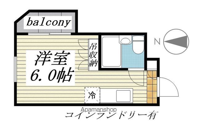 【杉並区上荻のマンションの間取り】