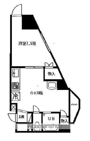 クレストパレス荒川の間取り写真