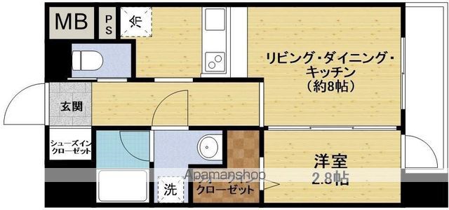レオンコンフォート十三の間取り写真