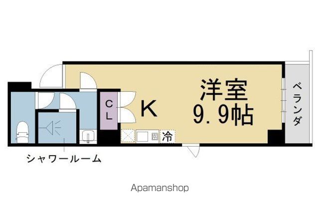 バウハウス富小路三条の間取り写真
