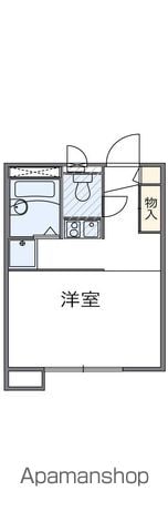 レオパレスFUJIの間取り写真