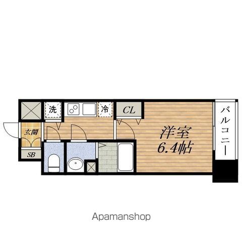 Pressance塚本ミッドネクストの間取り写真
