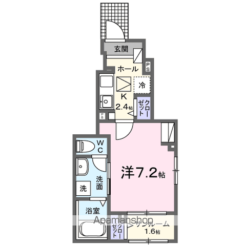 ヒカルサ甲府住吉 サウスの間取り写真