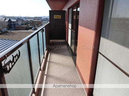 Ｃｈｅｚ－ｓｏｉ　ＴＡＴＳＵＭＩ[2LDK/56.69m2]のバルコニー