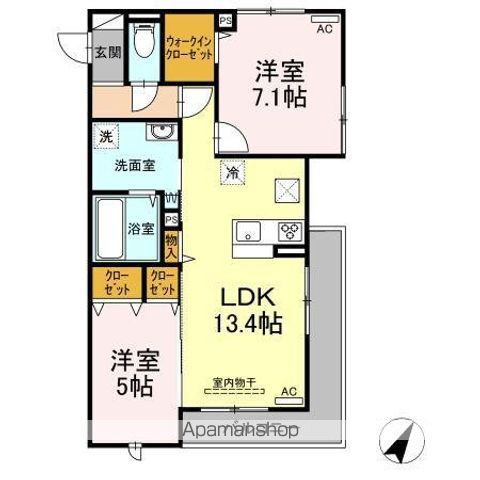 M&S RESIDENCEの間取り写真
