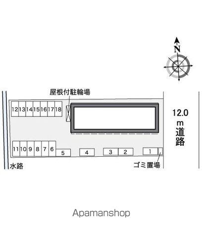 レオパレスＢＥＬＬ　ＴＲＥＥ 108 ｜ 岐阜県岐阜市茜部野瀬２丁目16-1（賃貸アパート1K・1階・23.61㎡） その16