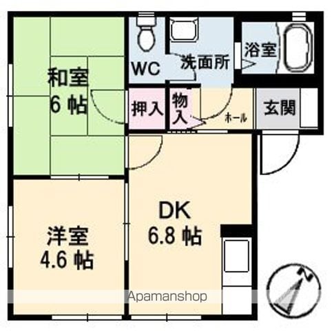 サリーゼ名田の間取り写真