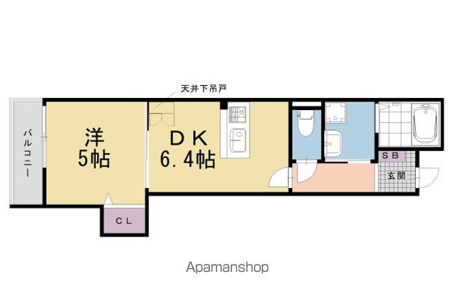 エスペランサ四条西洞院の間取り写真