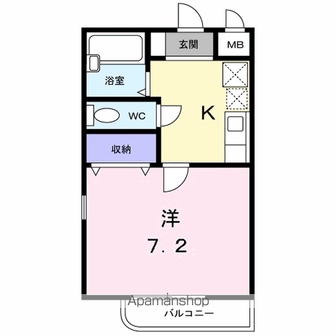 エクレールの間取り写真