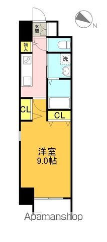 【プログレッソ岐阜駅前の間取り】