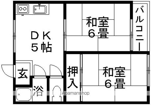 ヴァンベール豊南の間取り写真