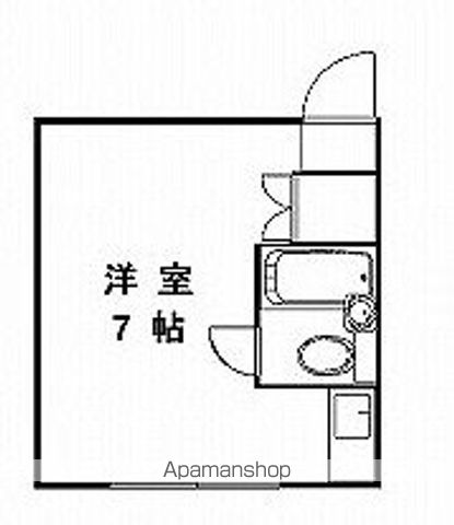 【コーポ富士の間取り】