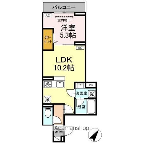 セレスティア下丸子の間取り写真