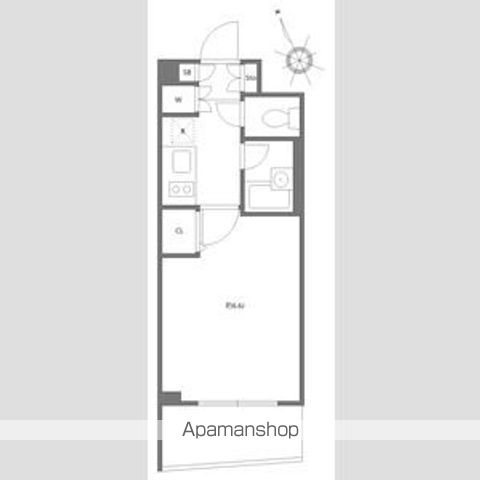 【八王子市八日町のマンションの間取り】