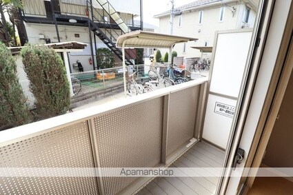 ブラン　コート[1K/26.27m2]のバルコニー