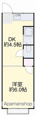角南アパートの間取り写真