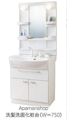 Ｆｉｅｌｄ　Ｓｈａｌｌｏｗｓ[1K/37.83m2]の洗面所