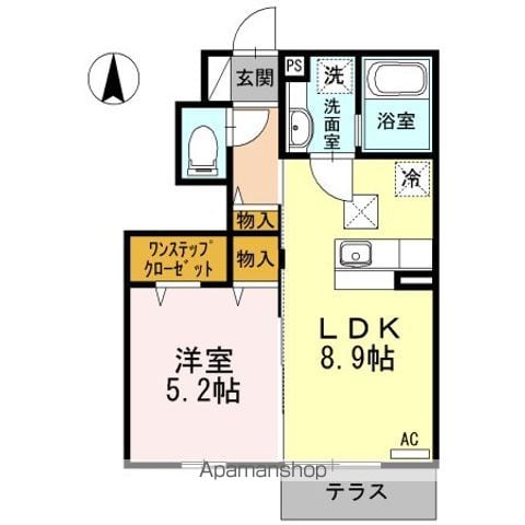 プランドールの間取り写真
