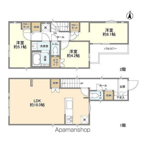 【ＫＯＬＥＴ滝不動２０の間取り】